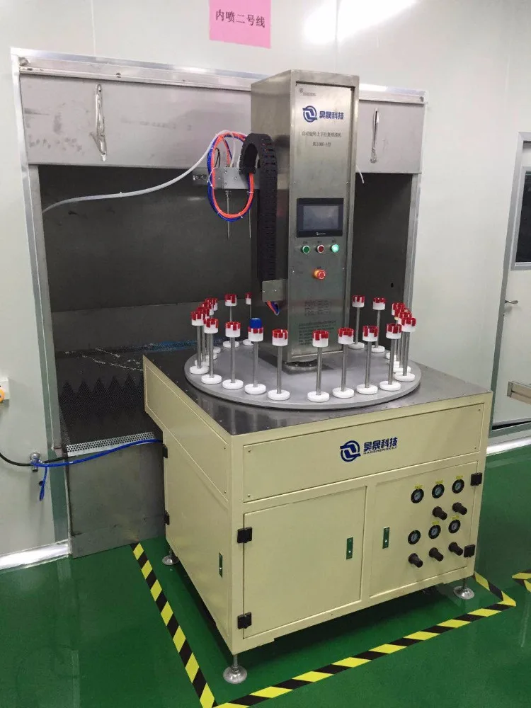 Self-developed automatic spray painting equipment for glass, plastic and hardware