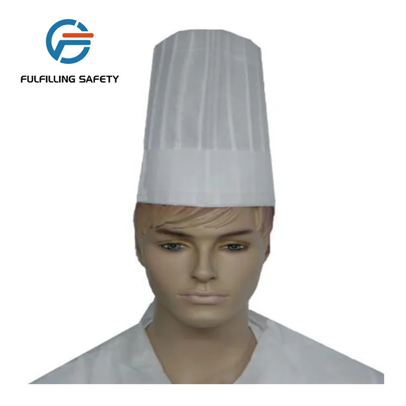 High quality disposable paper chef hat for cooking