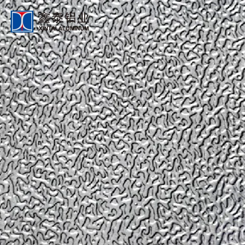 1060 Decorative pattern stucco embossed aluminium sheet