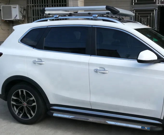 Silver Aluminum Roof Top Luggage Holder/Cargo Carrier Basket for 4X4 SUV