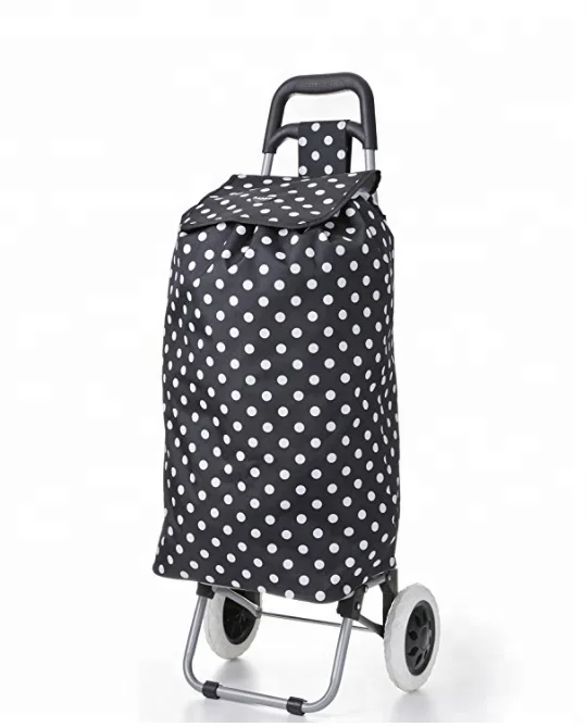 Складные тележки для покупок с 6 колесами для подъема по лестнице