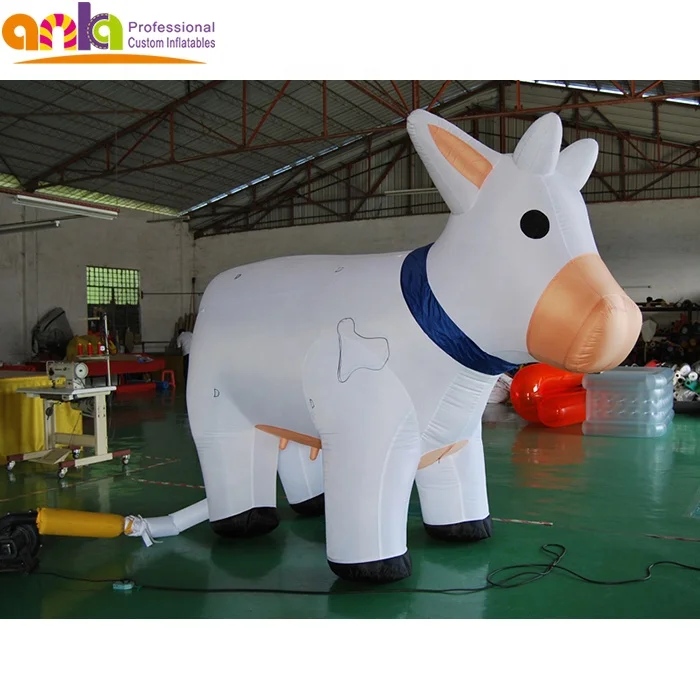 Giant inflatable cow cartoon,inflatable milk cow for advertising