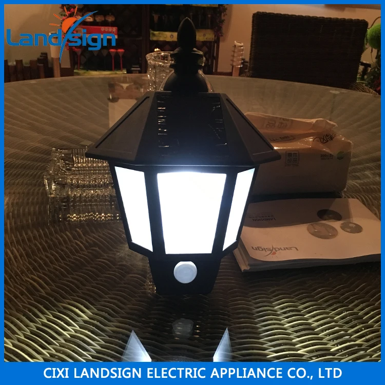 Новый 3 светодиода солнечный PIR датчик движения Сад безопасности световой энергии Wall водонепроницаемые лампы