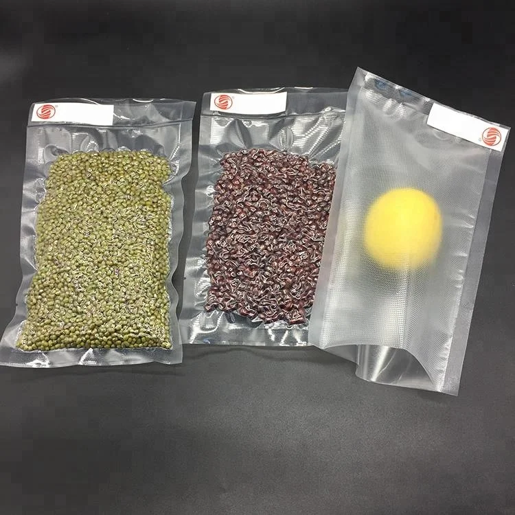 
Popular Certified Multi-layer Co-extruded Embossed Vacuum Food Storage Bag 