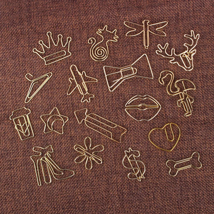 
Different Shape creative paper clip for office home school supplies 