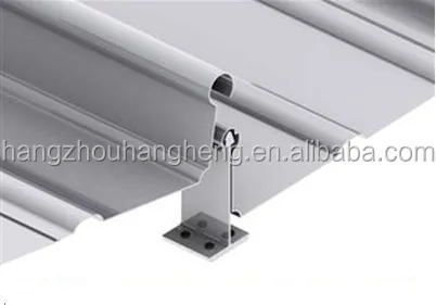 Modern colored aluminium standing seam metal roofing