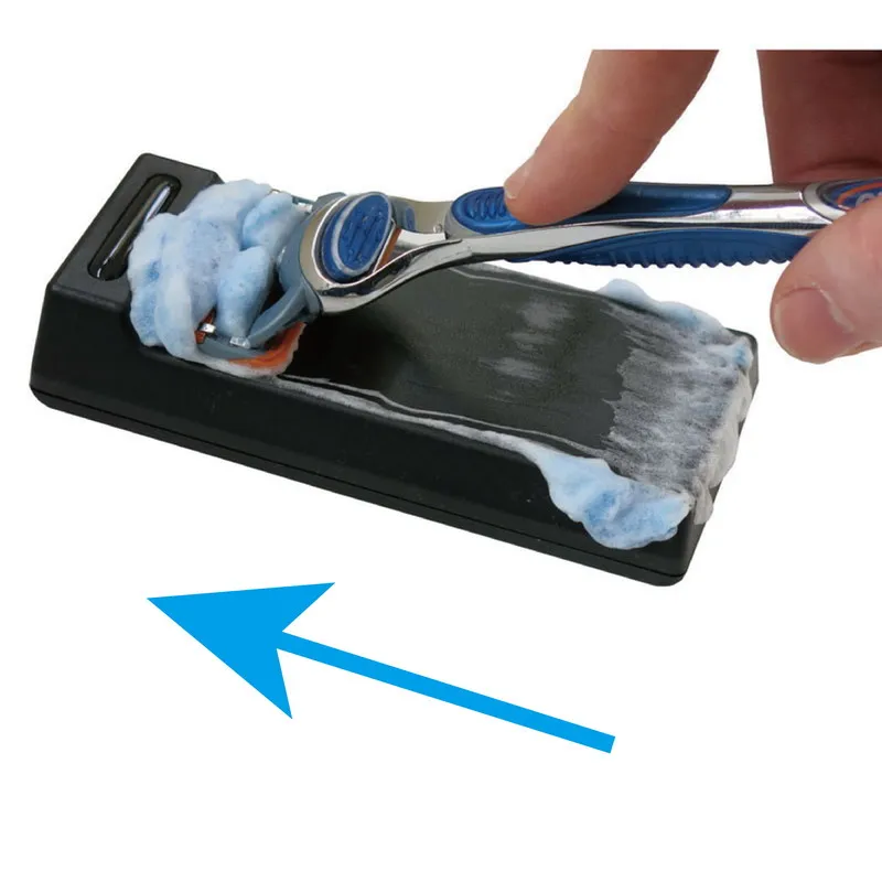 Razor Acrylic Stand Soap Bowl Shaving Brush Best Shaving Accessory Set