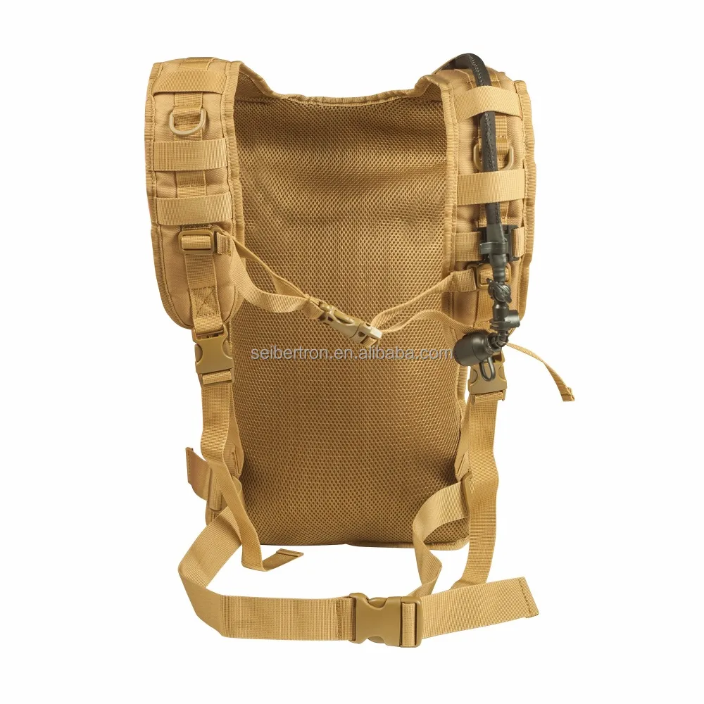 Seibertron Tactical Molle Hydration Carrier Pack Backpack Great for Outdoor Sports of Running Hiking Camping Cycling Motorcycle