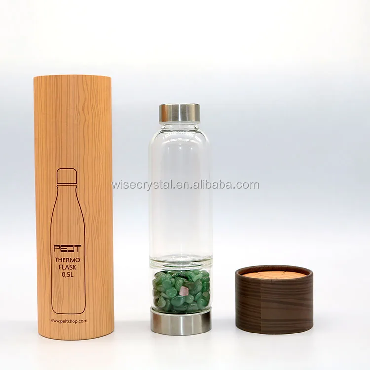 Best selling products crystal water bottle with exquisite carton