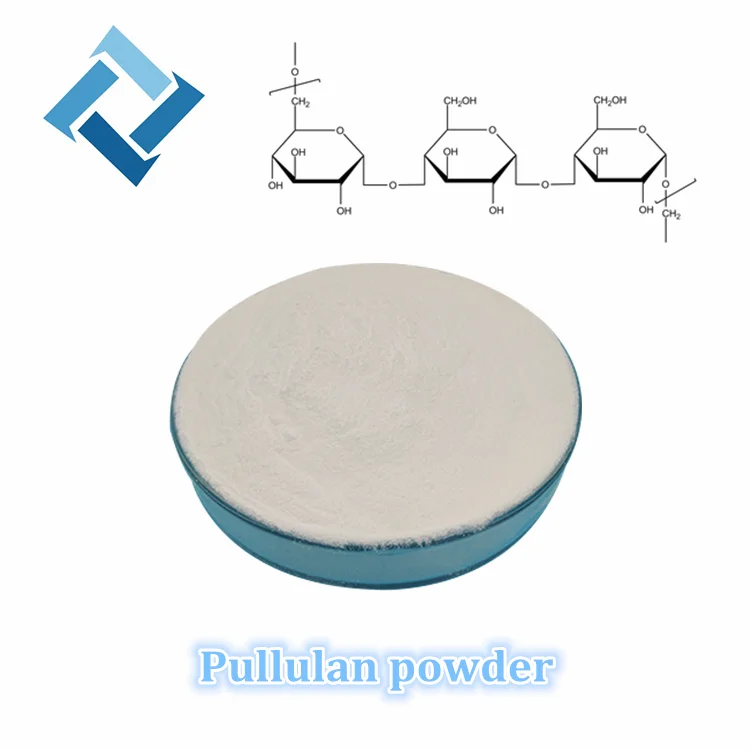 
Manufacturers supply mascara cosmetic raw materials white powdery pullulan 