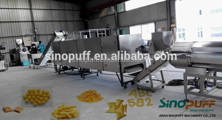 
Sinopuff Direct Corn Puff Snack Extruder 