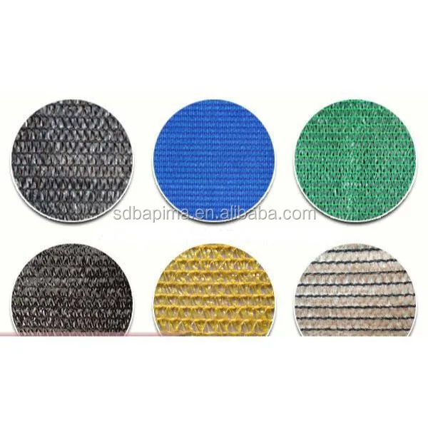 High quality 100% pure HDPE Monofilament green sun shade net