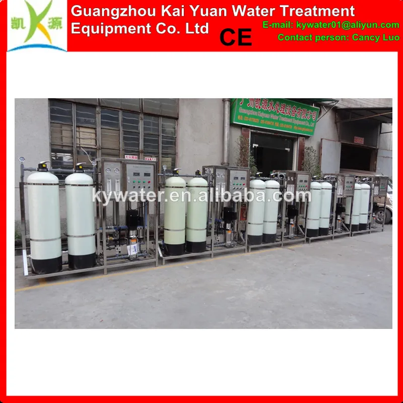 1t/h промышленных обратного осмоса автоматический минеральной го крана вода очистит завод