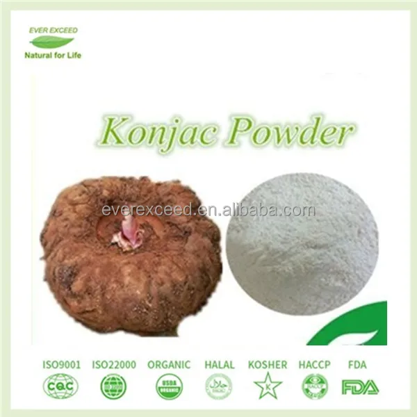 
factory price weight lose konjac glucomannan root powder 