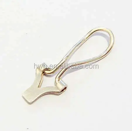
H167/1x16mm Solid Silver No Ear Hole Earring Clip Parts Nickel free 