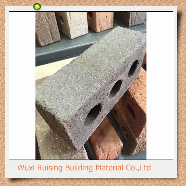 Red building construction material decorative clay brick with great price