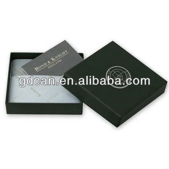 Luxury cardboard paper wallet pill packaging box