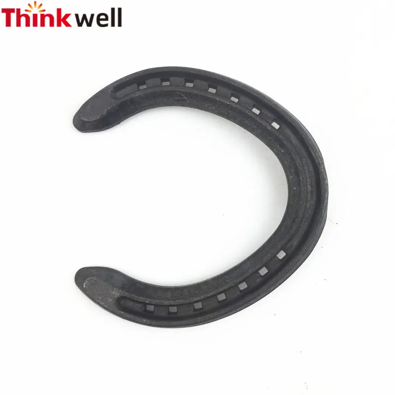 black,silver Color and fored steel material Iron horseshoe
