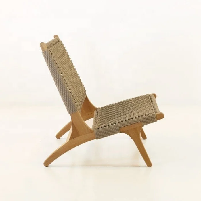 Уличная рама из тикового дерева, ротанговый садовый стул из тикового дерева