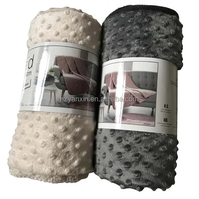 Пышное вафельное одеяло из полиэстера