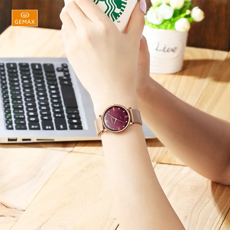 Новый дизайн, наручные часы, японский механизм, кварцевые наручные часы, женские кварцевые часы