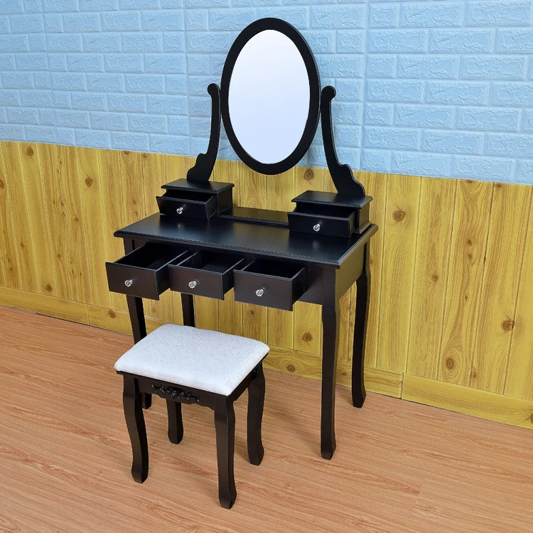 D1721 make up vanity table hot sale wooden dressing table designs pink dressing table wayne dresser