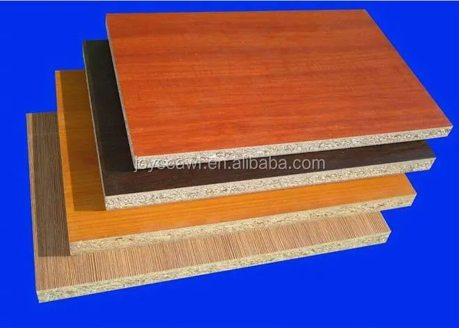 
18mm thickness standard size melamine particle board 