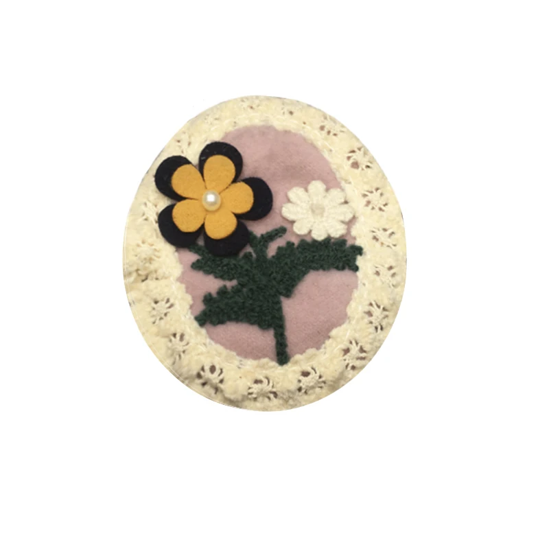 on sale cotton lace fabric 3d embroidered baseball cap free crochet rose pattern