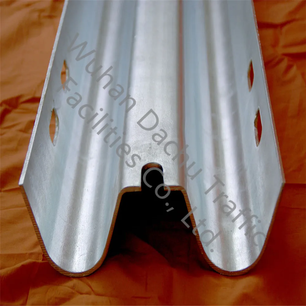 HDG Highway W Beam Galvanized Armco Barrier Highway Guardrail Highway Guardrail Price Armco Steel W Beam Crash Barrier