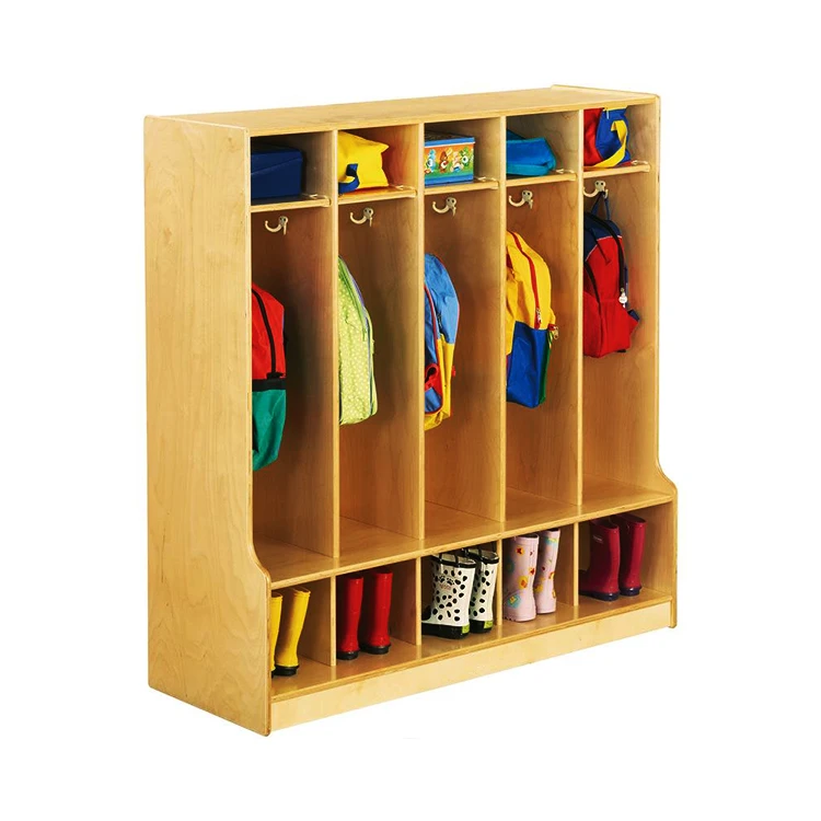 High quality preschool kindergarten furniture malaysia cubbies boys locker room bedroom furniture