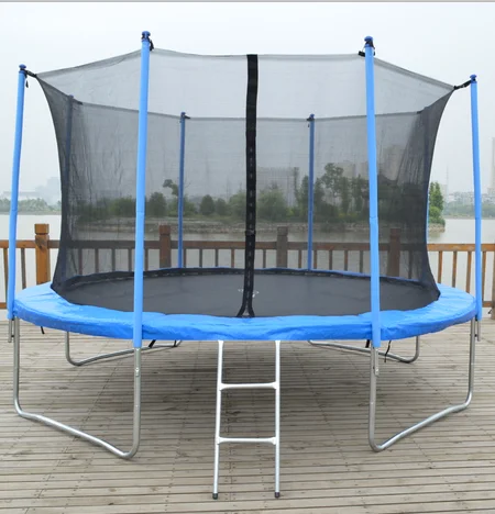 Fourstar 12FT round outdoor gymnastic trampoline with safety net
