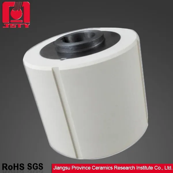 Механический роликовый 99% глинозема керамические трубки с metal heart