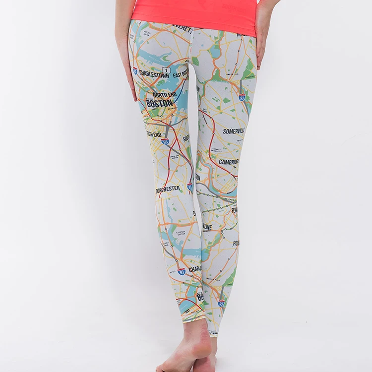 Тайский йога брюки леггинсы пользовательские бифлекс