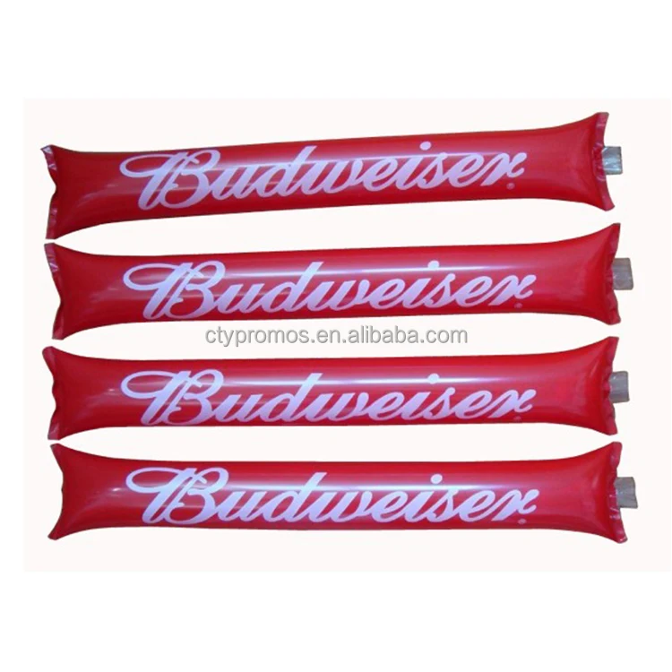 
LED Light Up Football Game Noise Makers, Inflatable Noise Makers, Cheering Sticks 