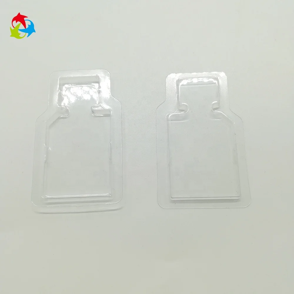 CNC Mold Clear Blister Micro SD Card Packaging