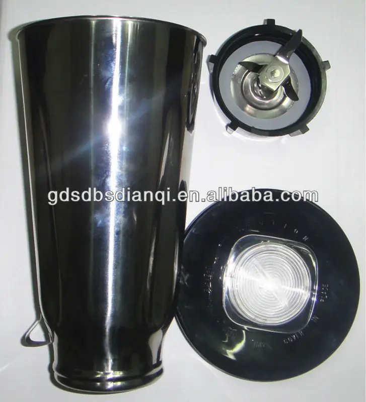 1.25L Stainless Steel Blender Metal Jar, mixer accessories for home use parts for blender