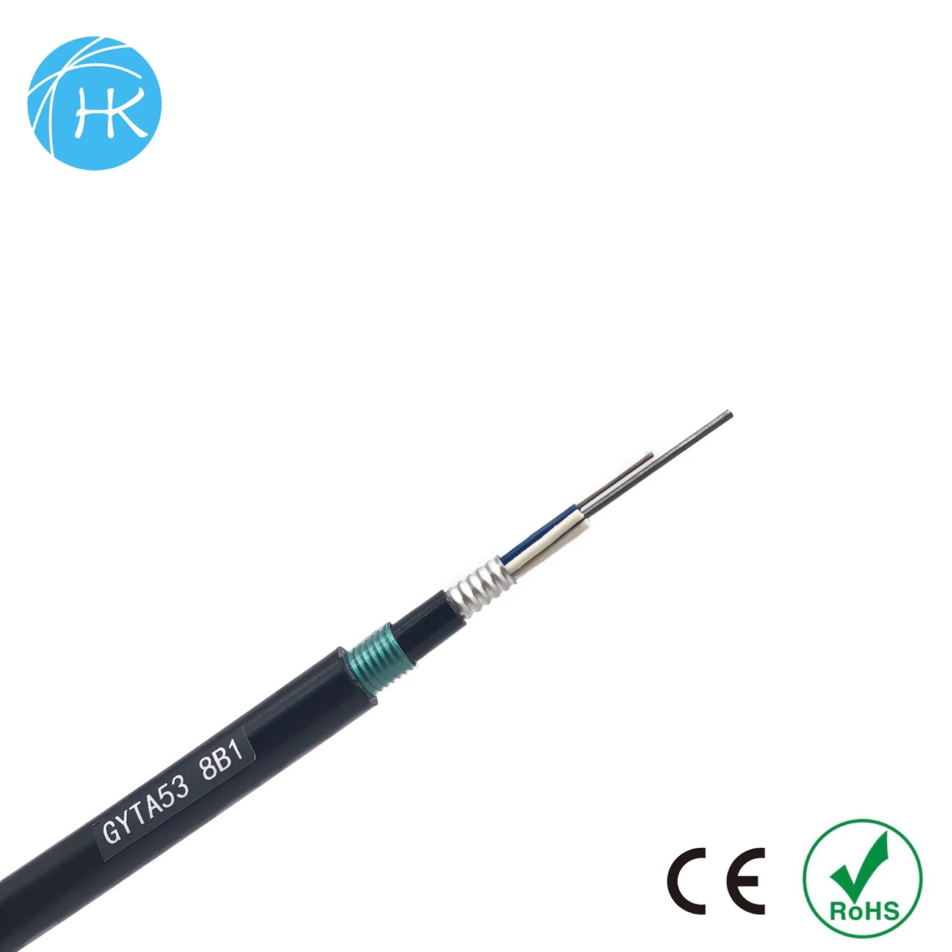 HaoKai GYTY53/GYTA53 outdoor fiber optic cable gyty53 manufacturers manufacturer