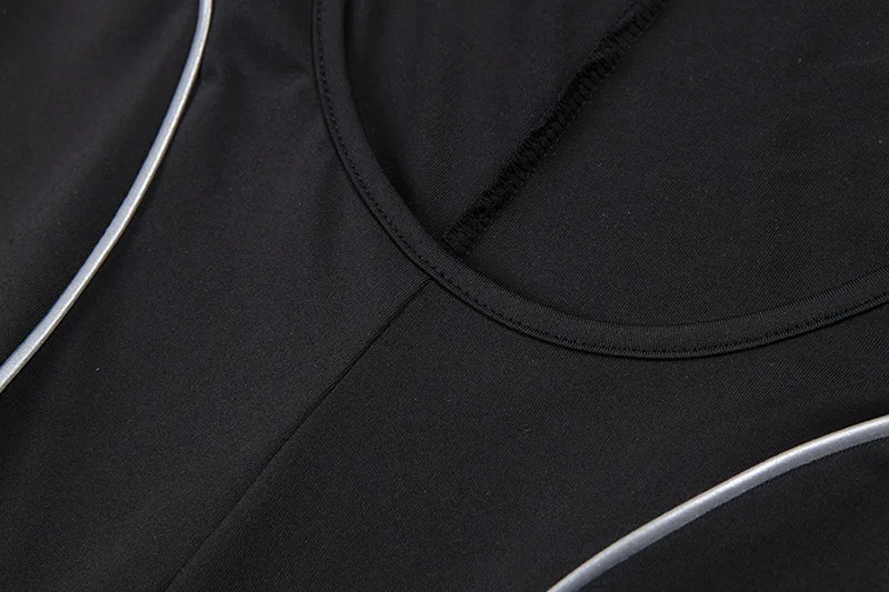 
Reflective Singlet mono deportivo active wear Neon One Piece Jumpsuit for Women 