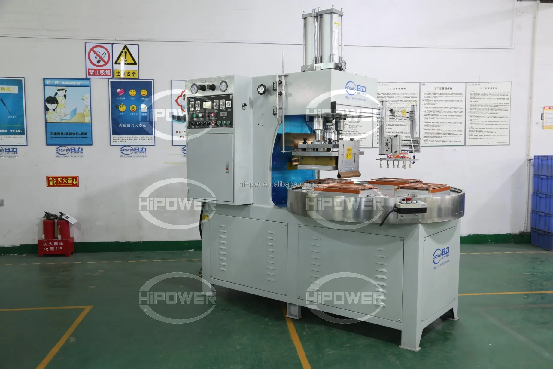 Автоматический вращающийся стол, высокочастотный сварочный аппарат для блистерной упаковки