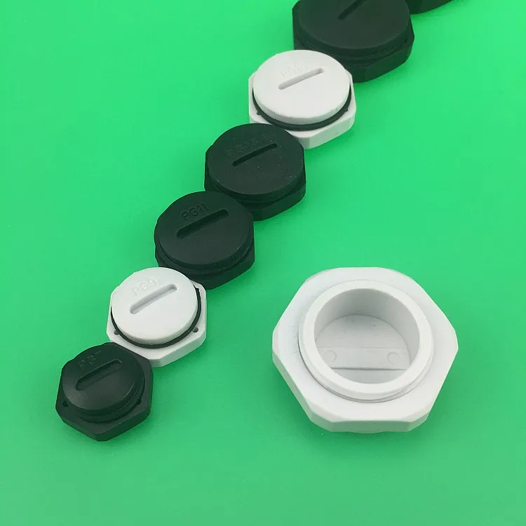 PG42 nylon plastic tube plug