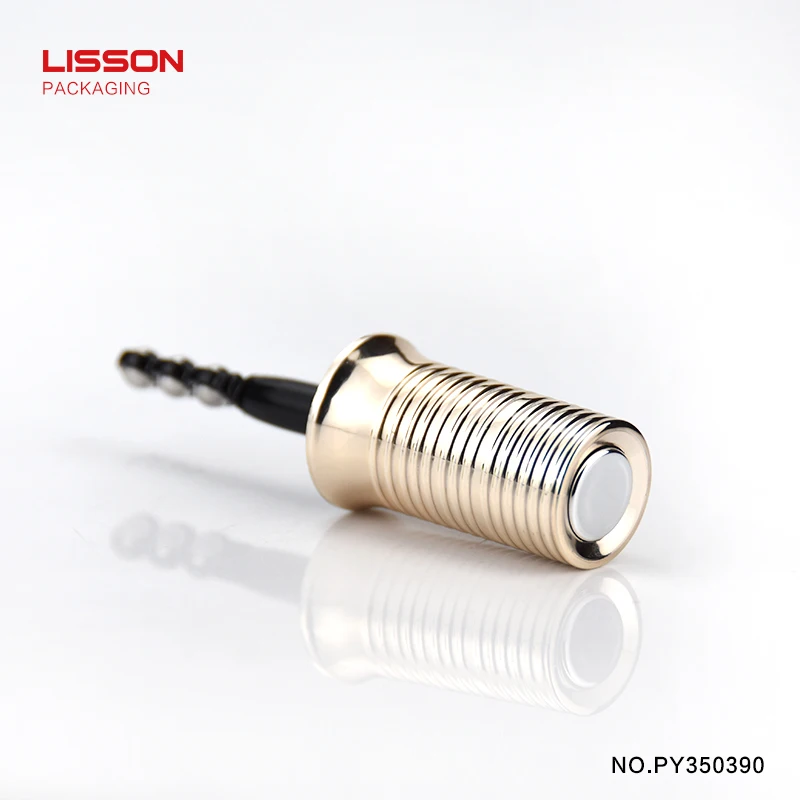 D35 20ml Empty vibration cosmetic glass eye cream bottle packaging container with three rollers applicator