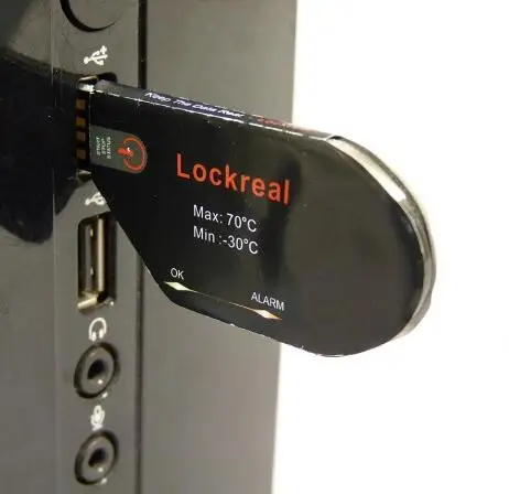 Одноразовые регистратор данных температуры холодовой цепи usb temp. контроллер сигнализации