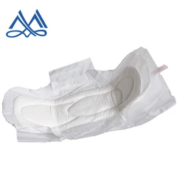 Winged Sanitary Napkins with soft cotton surface disposable sanitary pads for women period sanitary napkin