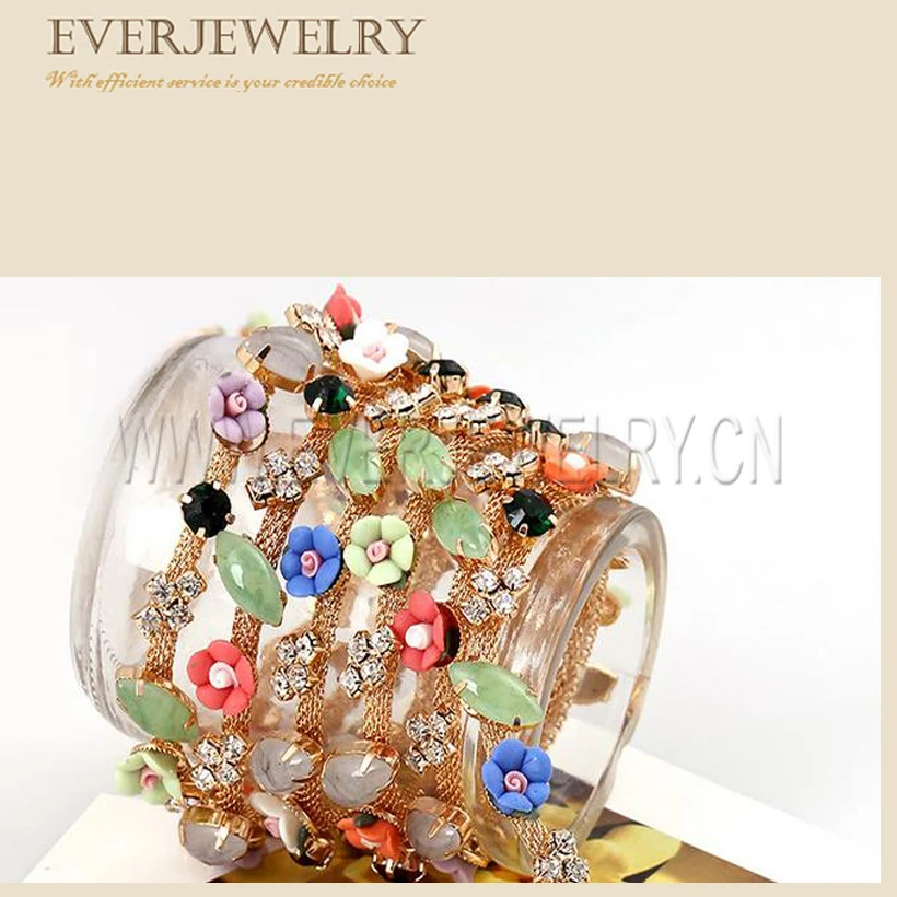 
Flower Crystal Rhinestone Cup Chain Trimming 