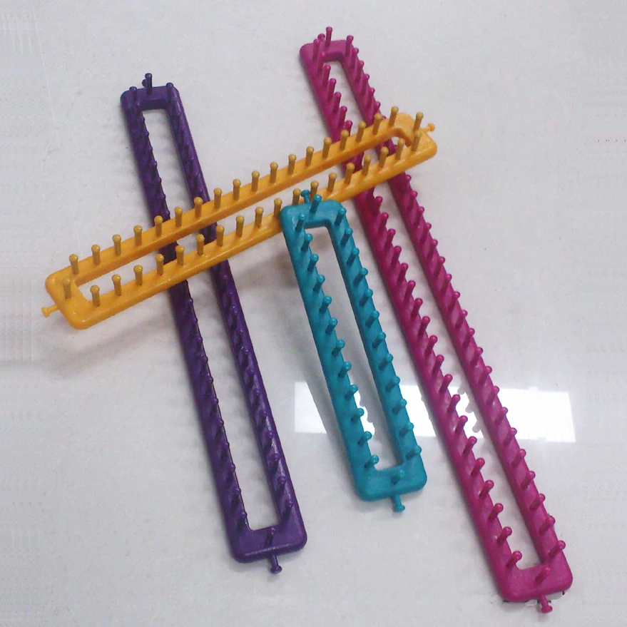 D & D рукоделие материалы ручной Вышивка Длинные пластик вязание ткацкий станок набор ручной набор