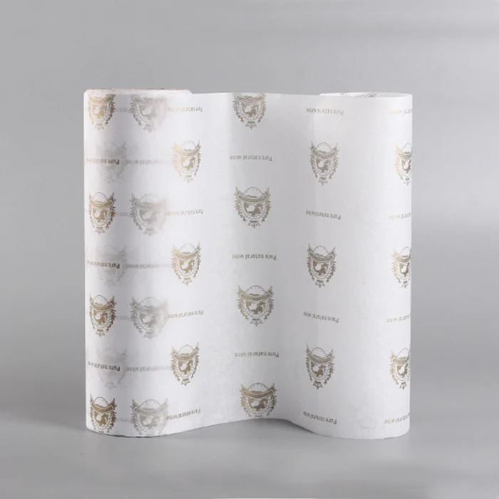 Wholesale Customized Printed Wrapping Paper Rolls Custom Logo Tissue Paper Packaging Gift Clothes