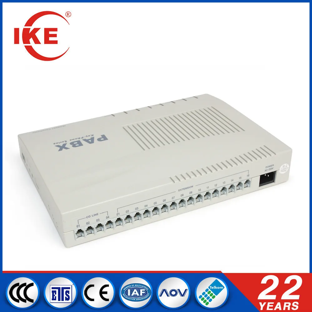 Популярные офисные телефонная трубка АТС с биллинг SoftwareTC-416AK