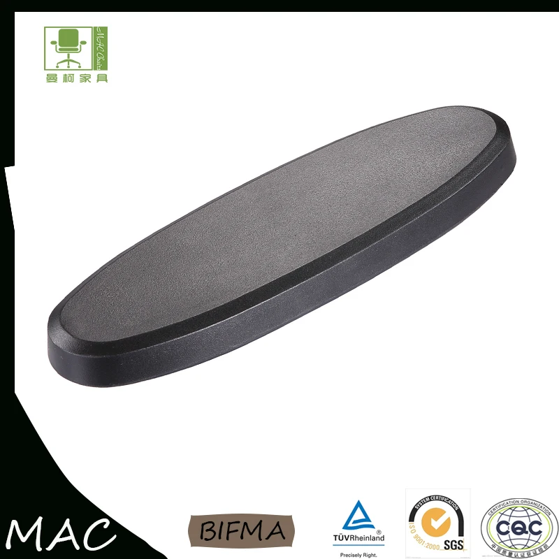 Foshan PU arm pads office furniture chair armrest components for swivel mesh chair cover quality chair covers factories