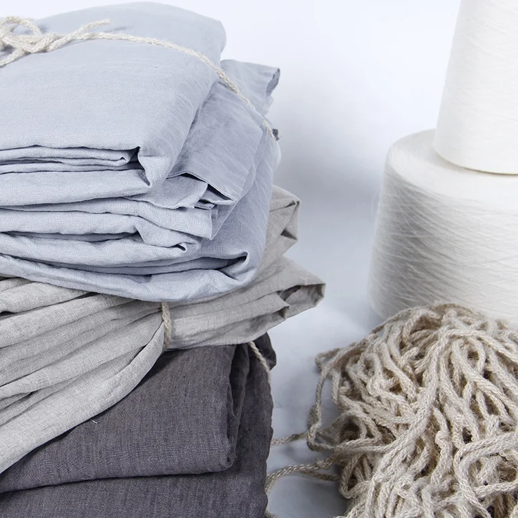 duvet covers bed sheets comforter sets 100%french flax linen 14x14 50x54