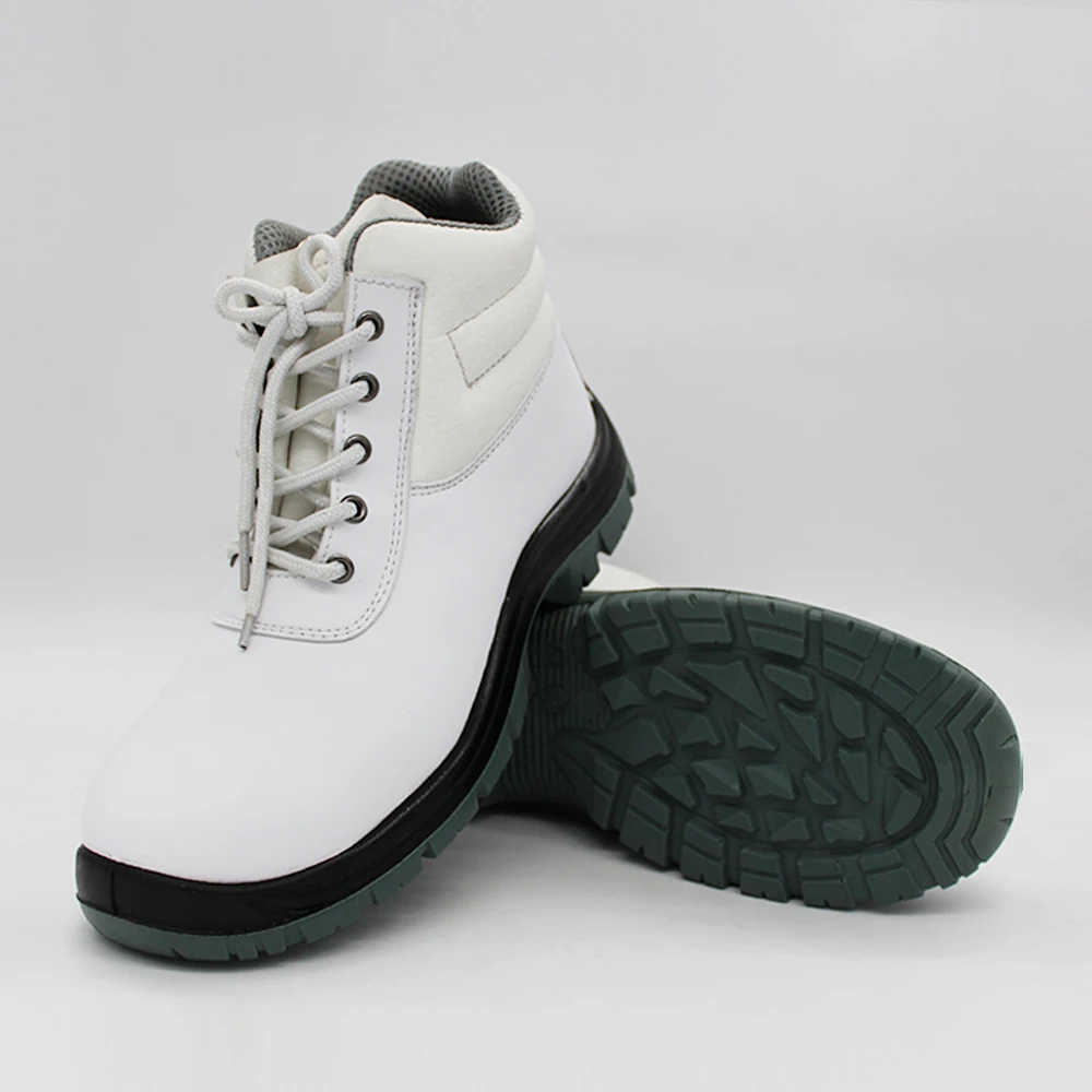 Hospital anti oil penetration puncture resistant sturdy nurse white comfortable ladies safety shoes boots for men
